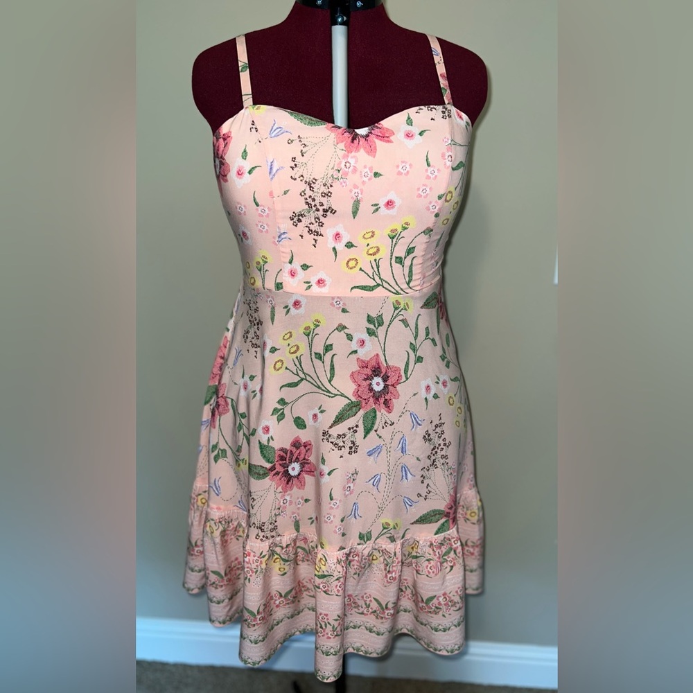 Floral Pink Dress